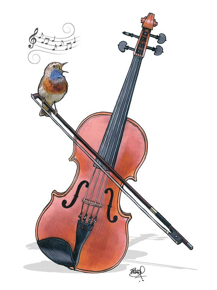 Songbird #144 - vertical por atacado de Shawn Braley Illustration