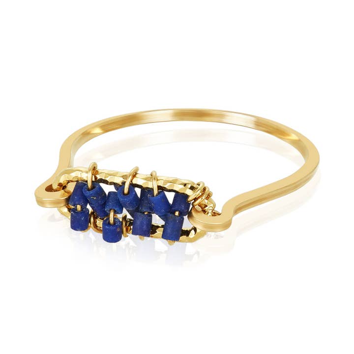 Dainty Lapis Ring for wholesale by Mabel Chong