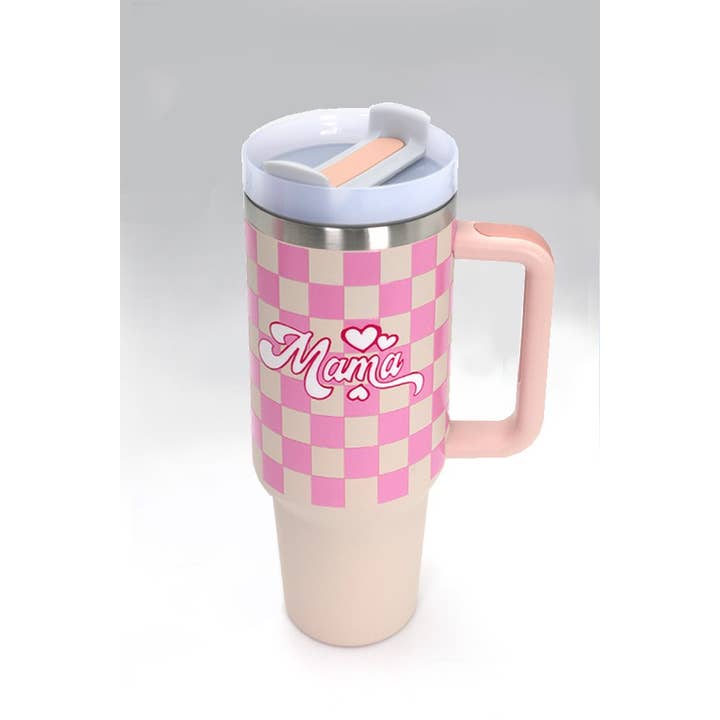 JOSSLYN by wall to wall - Wholesale Insulated Mug/Tumbler - 40oz STAINLESS STEEL TUMBLER MAMA | TB40OZ MAMA