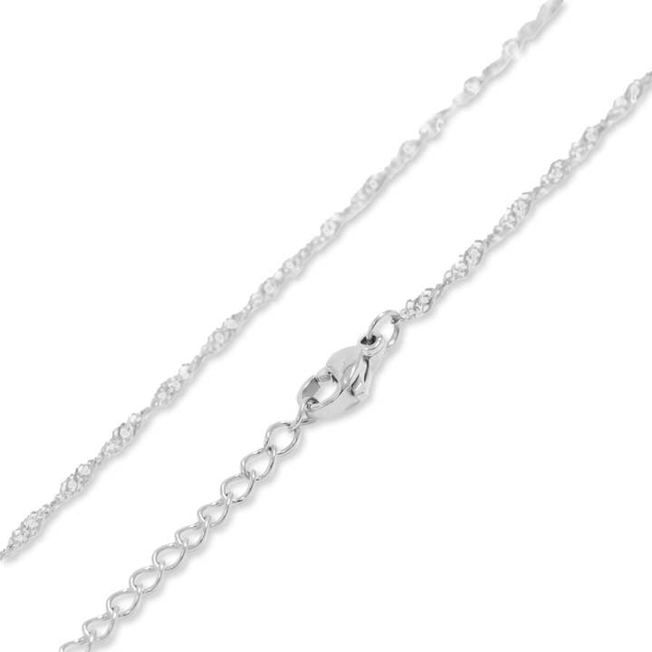 WJW - Wholesale Face/Body Chain - 18K Gold PVD Stainless Steel Singapore Belly Chain6