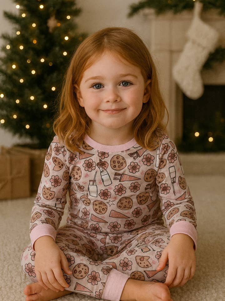 Milk & Cookies Set (GIRL) for wholesale by Mommy & Wren