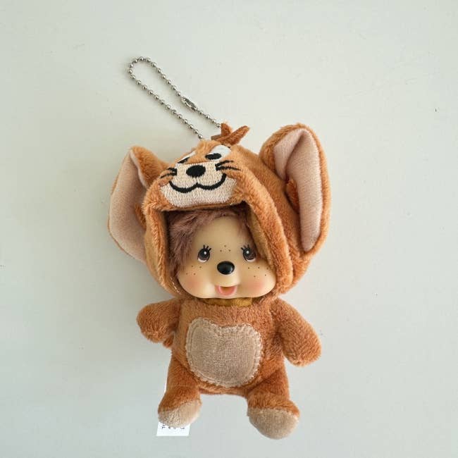 MOND HAUS - Wholesale Keychain - Women's - TOMI Baby Monkey Plush Keychain – Cute Furry Doll Bag Charm8