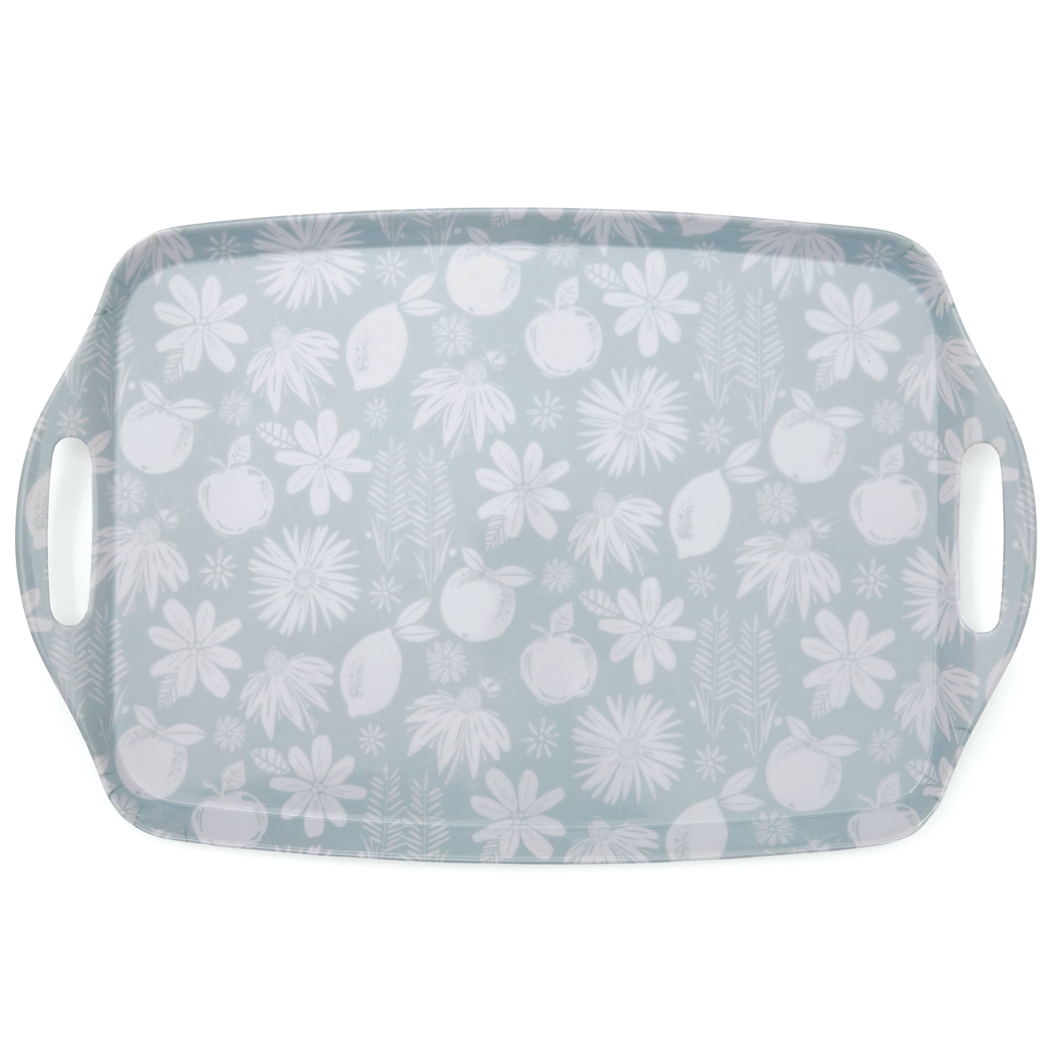 Grey Blue Large Tray Homestead for wholesale on Faire0