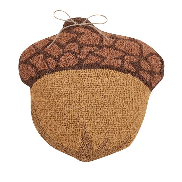 Shaped Acorn Hook Pillow for wholesale by Peking Handicraft