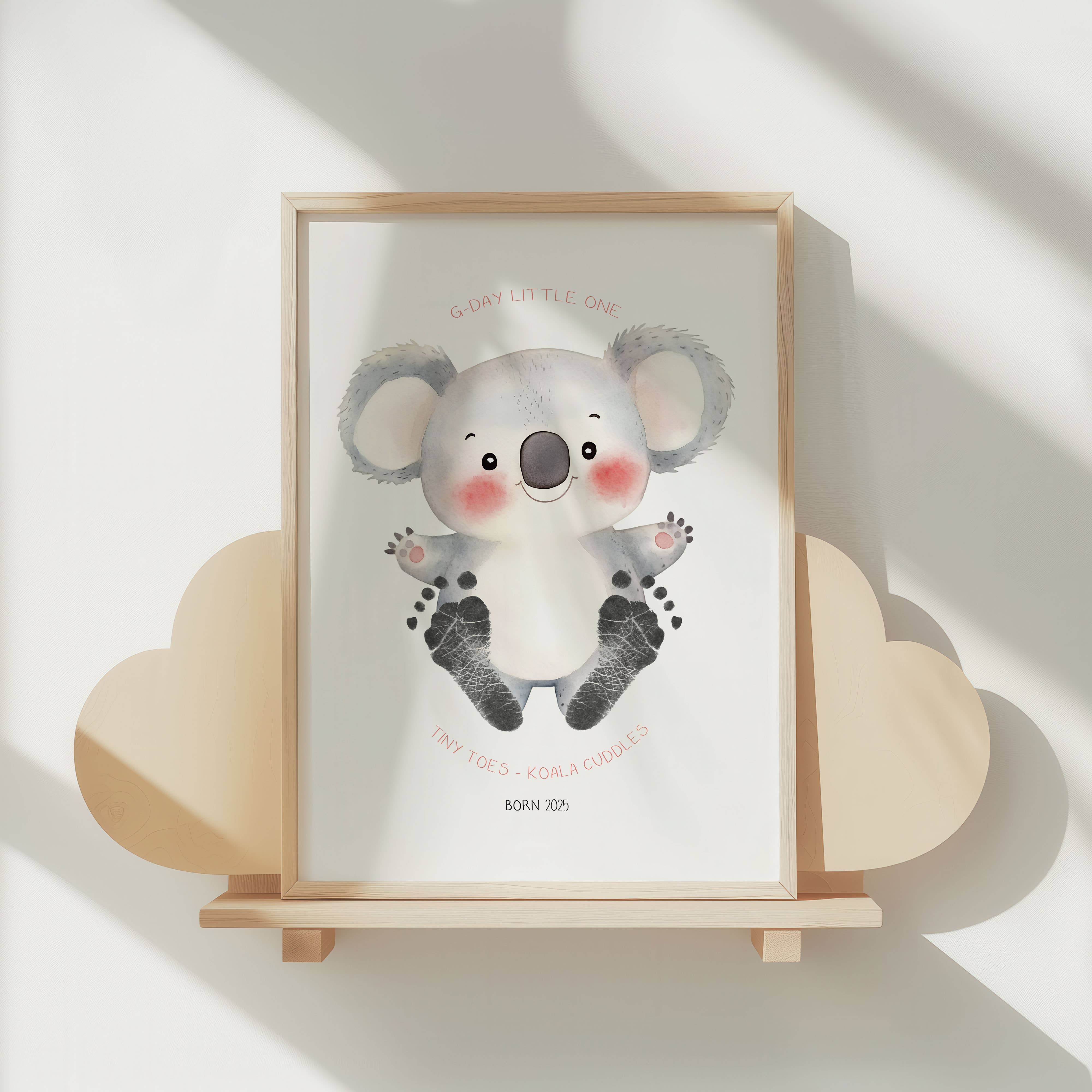 HELLO BOO – wholesale Hand & footprint kit – Child & baby – HELLO BOO Animal Design, Baby Ink Free Footprint Kit. 6