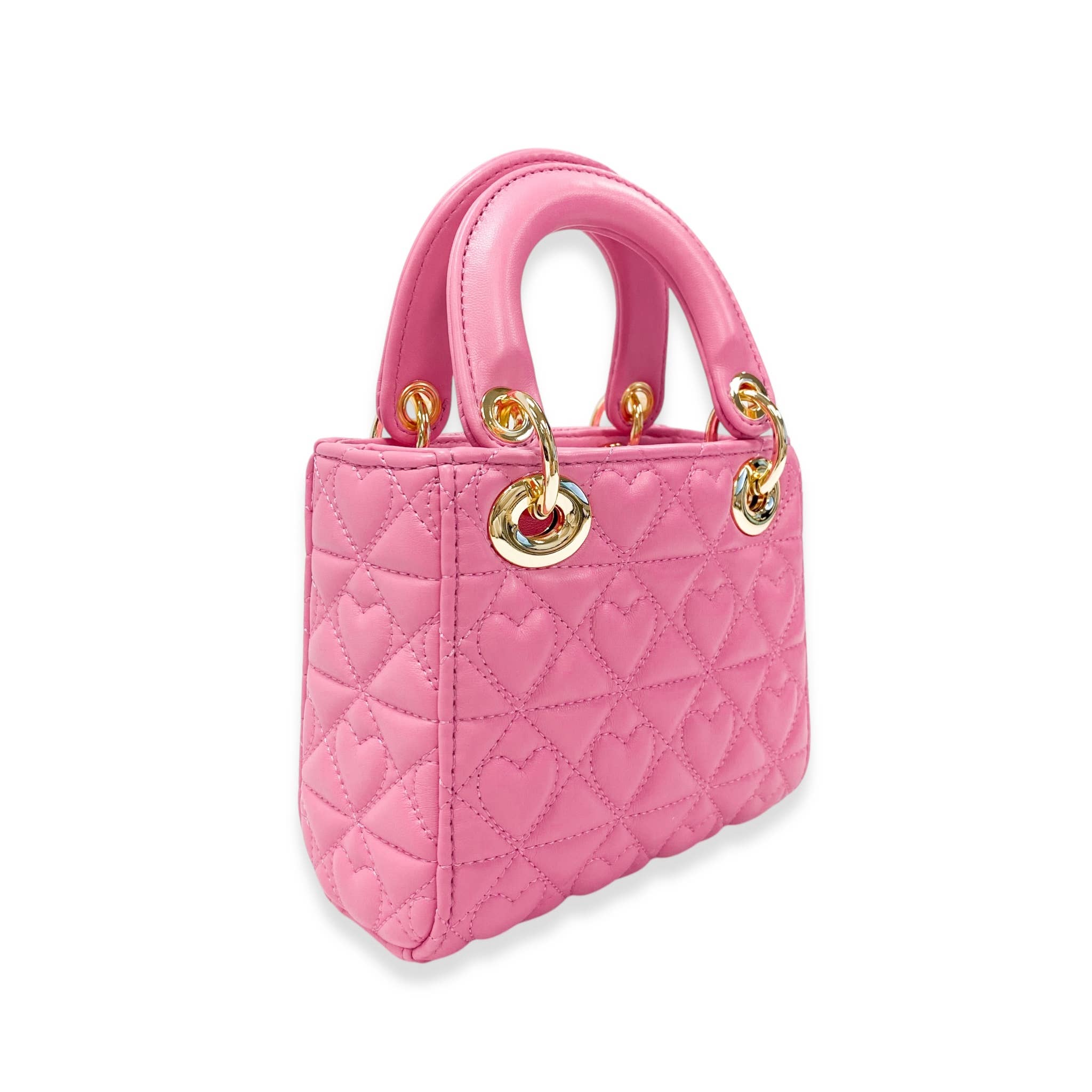 Doe a Dear - Wholesale Crossbody Bag - Kids - B1381 Heart-Quilted Bag (5 Colors)4