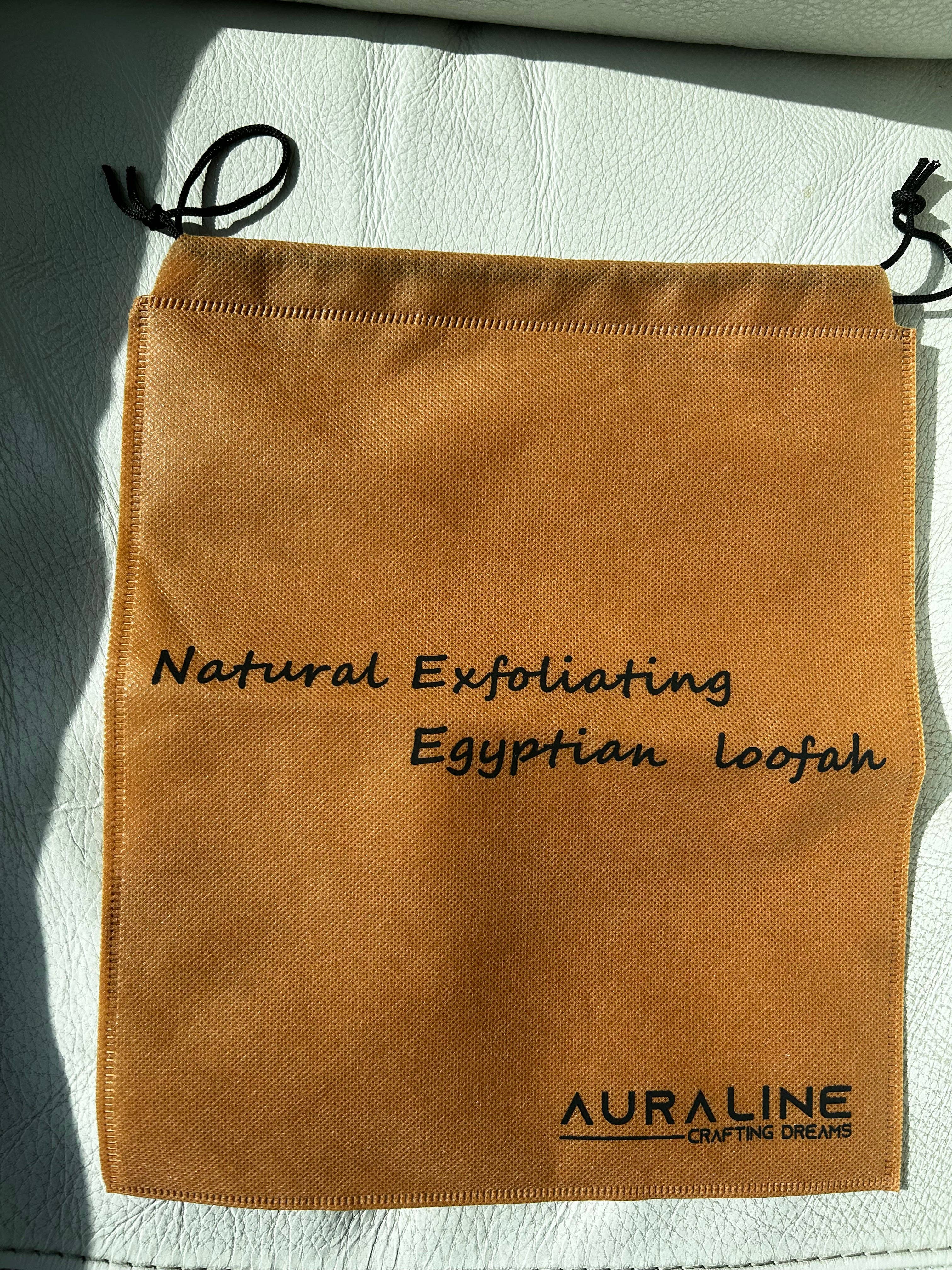 AuraLine Inc. – wholesale Loofah – Nefertiti Oval Exfoliating Egyptian Loofah2