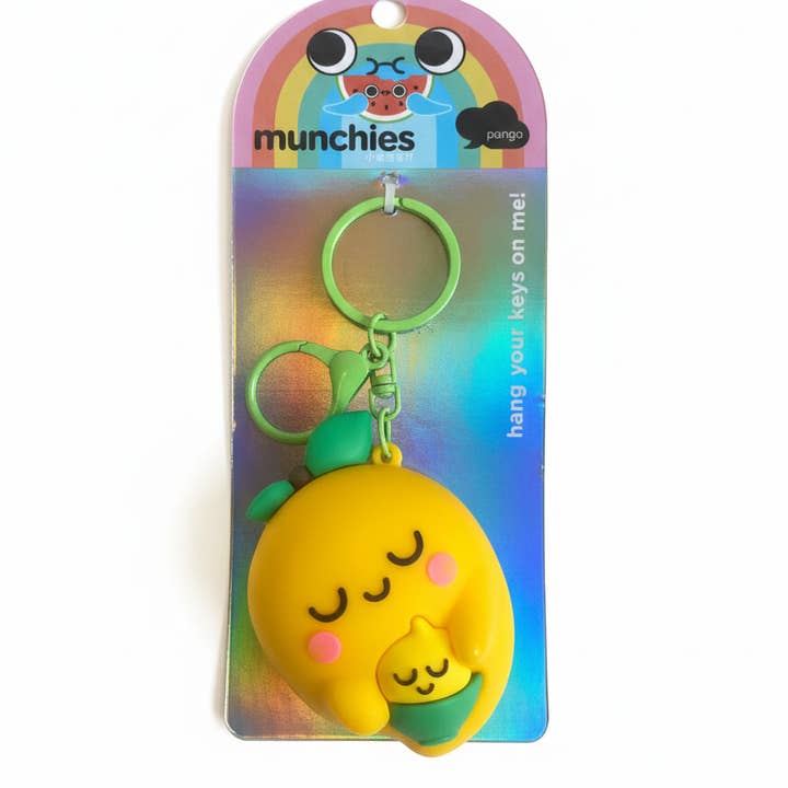 Novelty Keychain- Sleepy Mango for wholesale by Pango Productions
