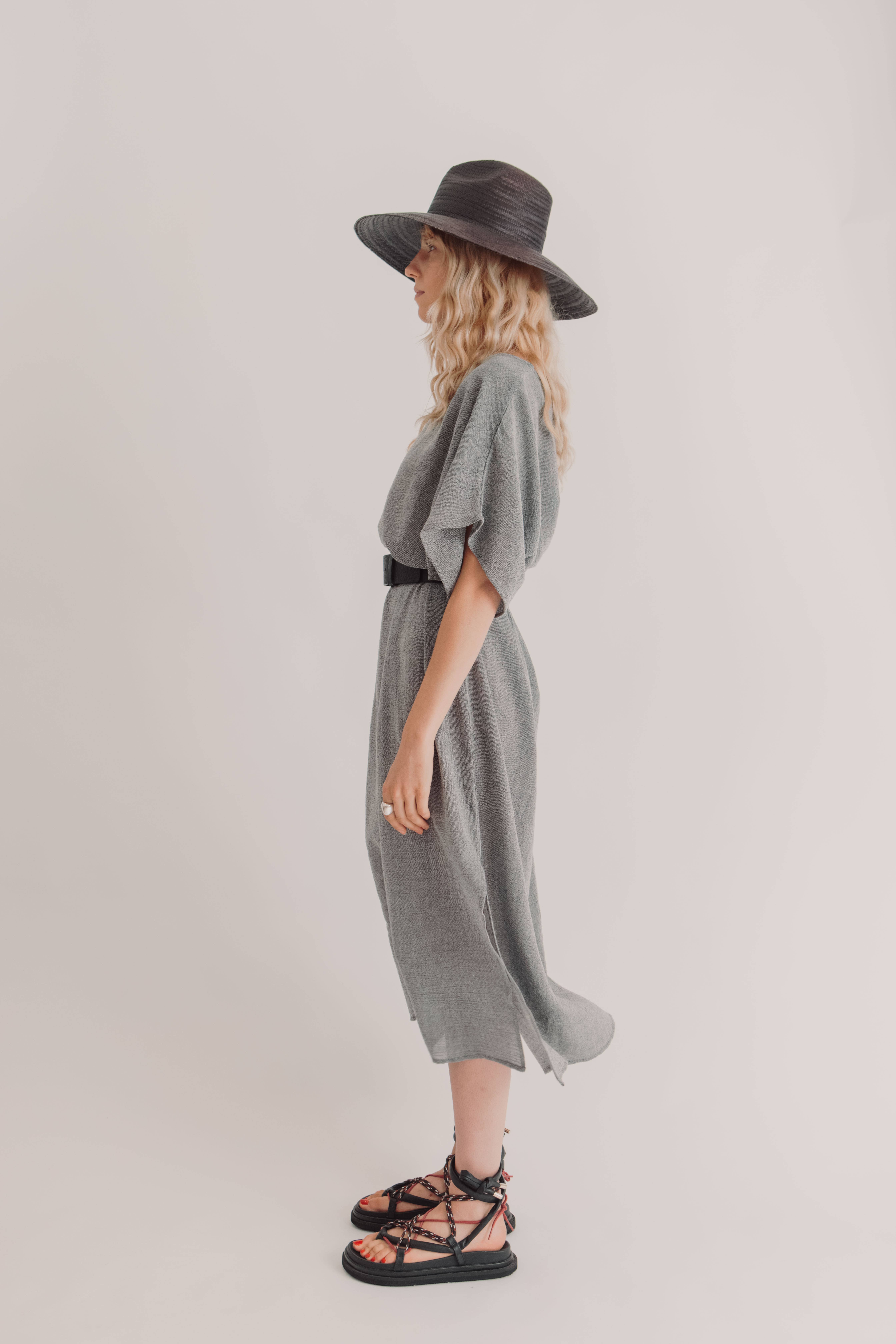 loom.ist – Vestido - Mulher por atacado – Vestido Kaftan Sile17