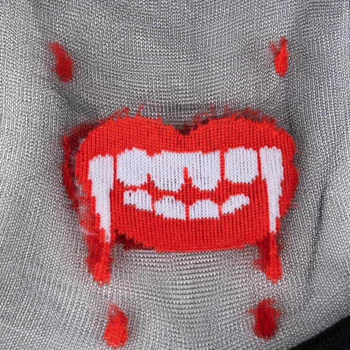 Sock it To Me - Wholesale Socks - Unisex - Bite Me Sheer Crew Socks3