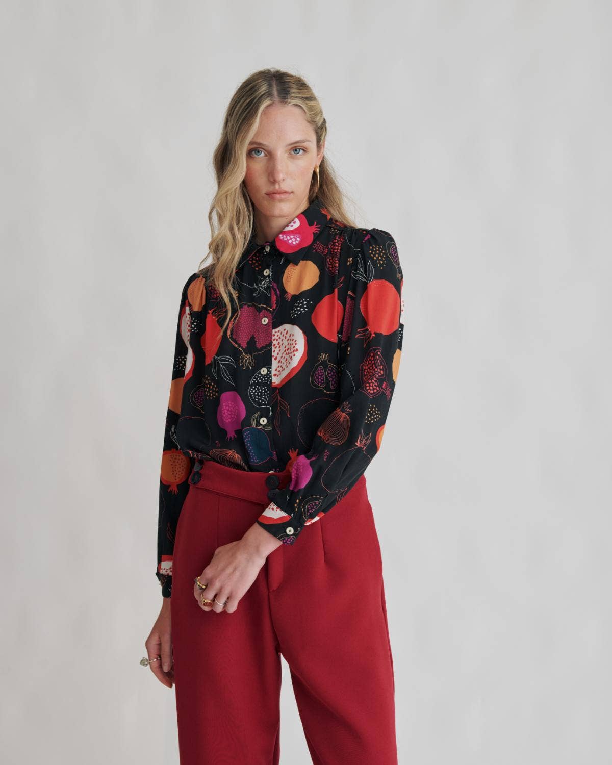 Malahierba - Wholesale Button Down Shirt - Women's - Angela Shirt6