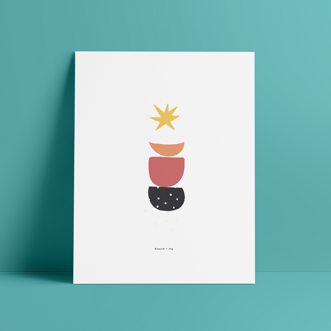 Ser Paraíso - Wholesale Art Print - Intentions Prints Prepack9