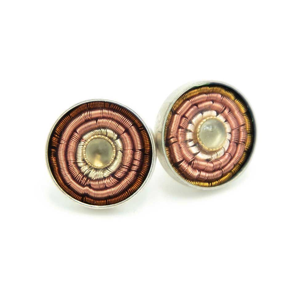 Sergio Engel jewellery – Brincos de pino por atacado – Brincos coloridos antigos Índia 042