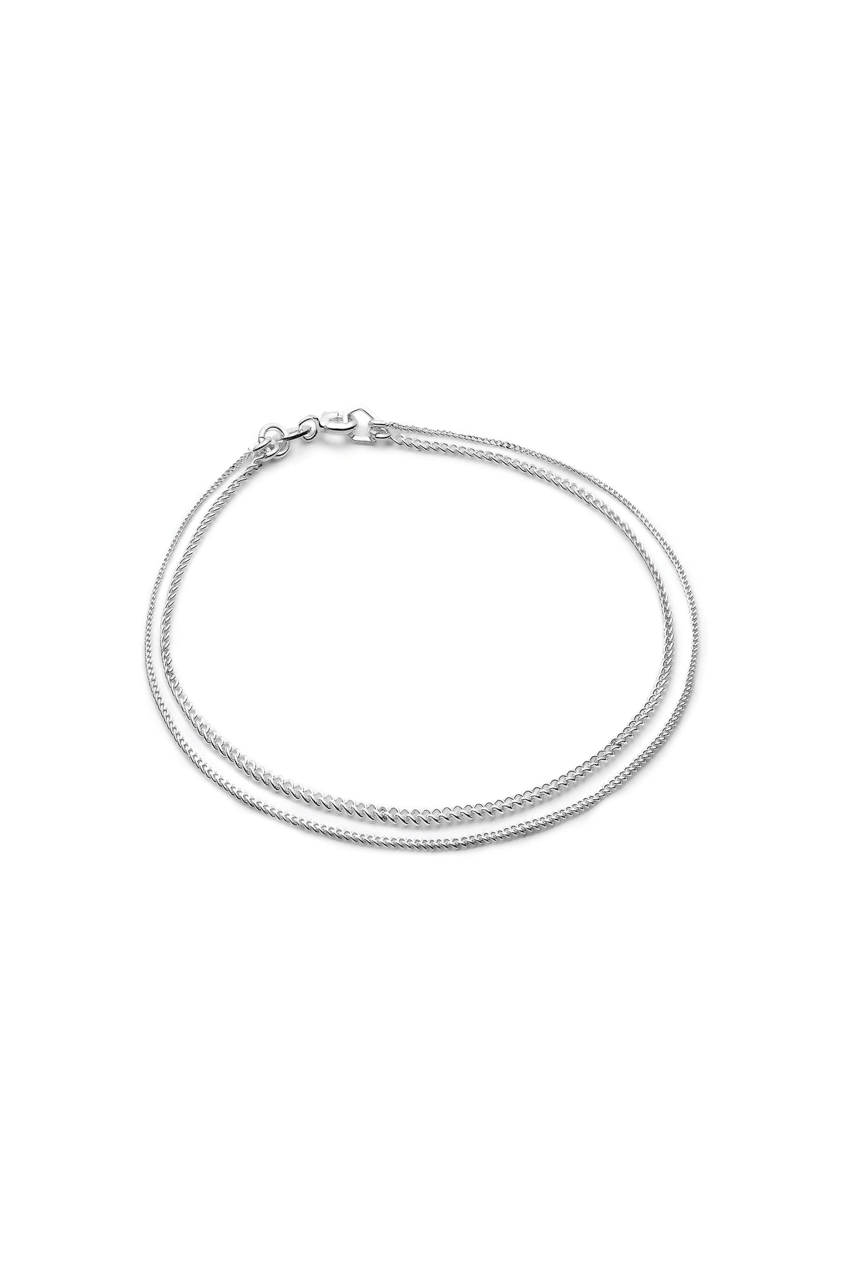 Jukserei – Engroshandel Armbånd med led og kæde – Le Double Grumetta armbånd2