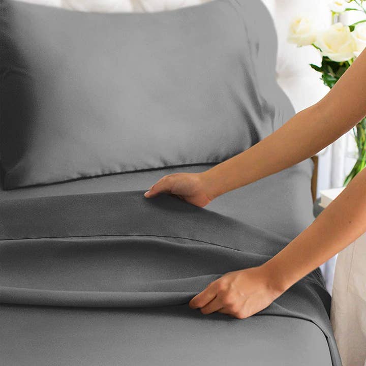 CGK Unlimited - Wholesale Sheet Set - Soft 400 Thread Count 4 Piece Sheet Set - 100% Cotton Sateen28