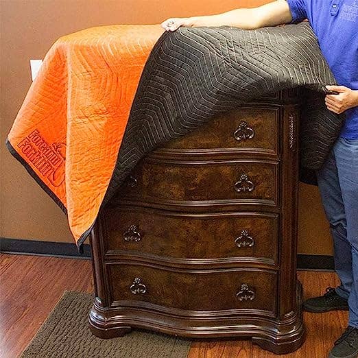 A.A.C. Forearm Forklift, Inc. – wholesale Möbeldynor/Golvskydd – Burly MOVING BLANKET - tung vikt, 72 ”X 80", två färger1