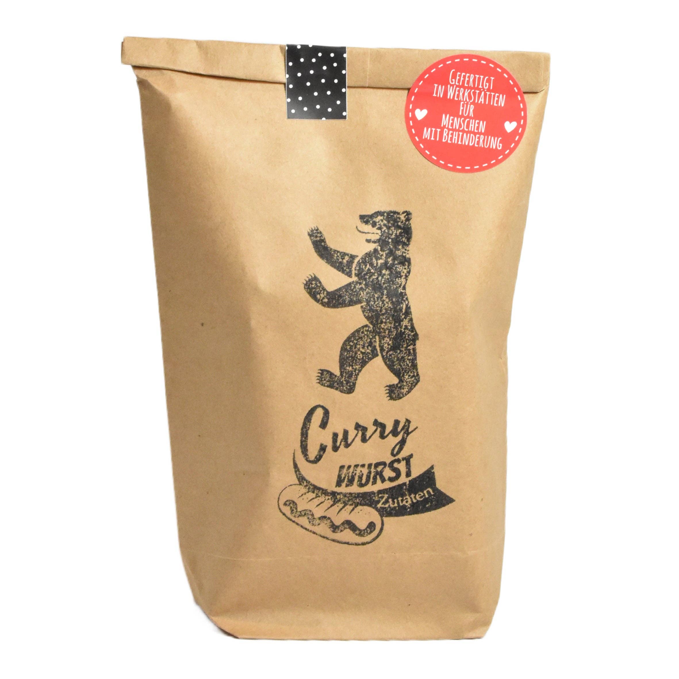 Wunderle GmbH - Vendita all'ingrosso Buste regalo - Borsa per currywurst per la salsiccia al curry perfetta0