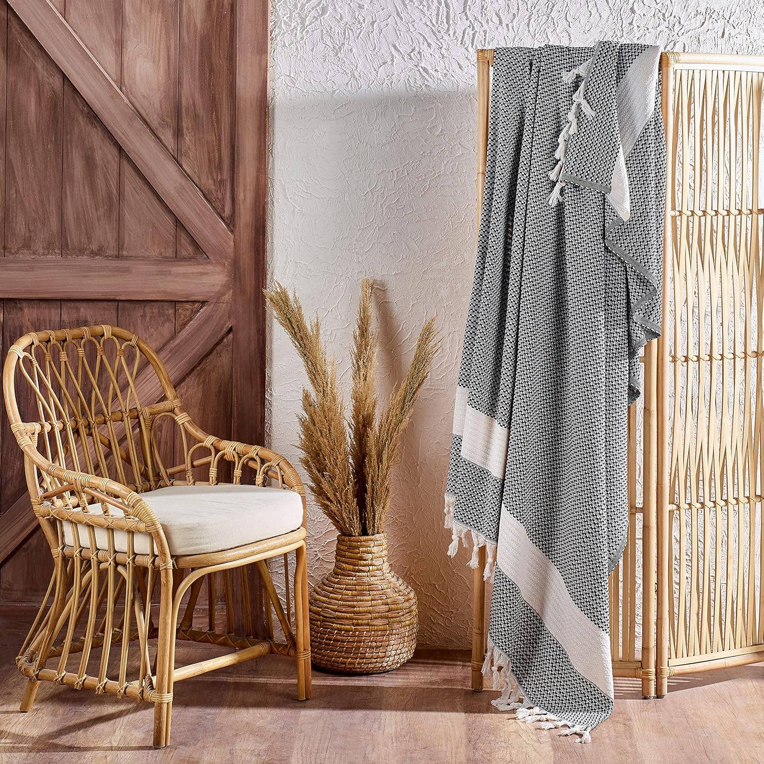 westmarkusa corp - Wholesale Bedding Blanket - Queen Size: Turkish Cotton Blanket, Bed Cover & Throw - Queen Size 88"x90" - Lightweight, Cozy & Elegant for Year-Round Use4