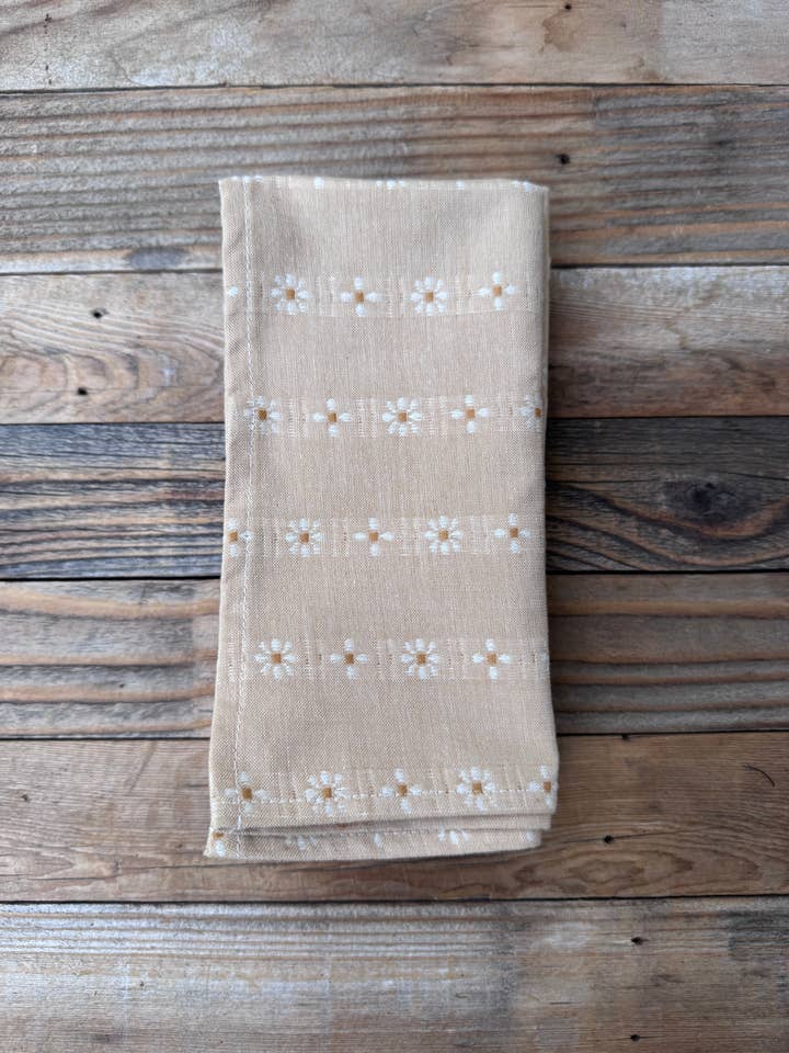 Set of Four Printed Napkins for wholesale by Belle's Nest