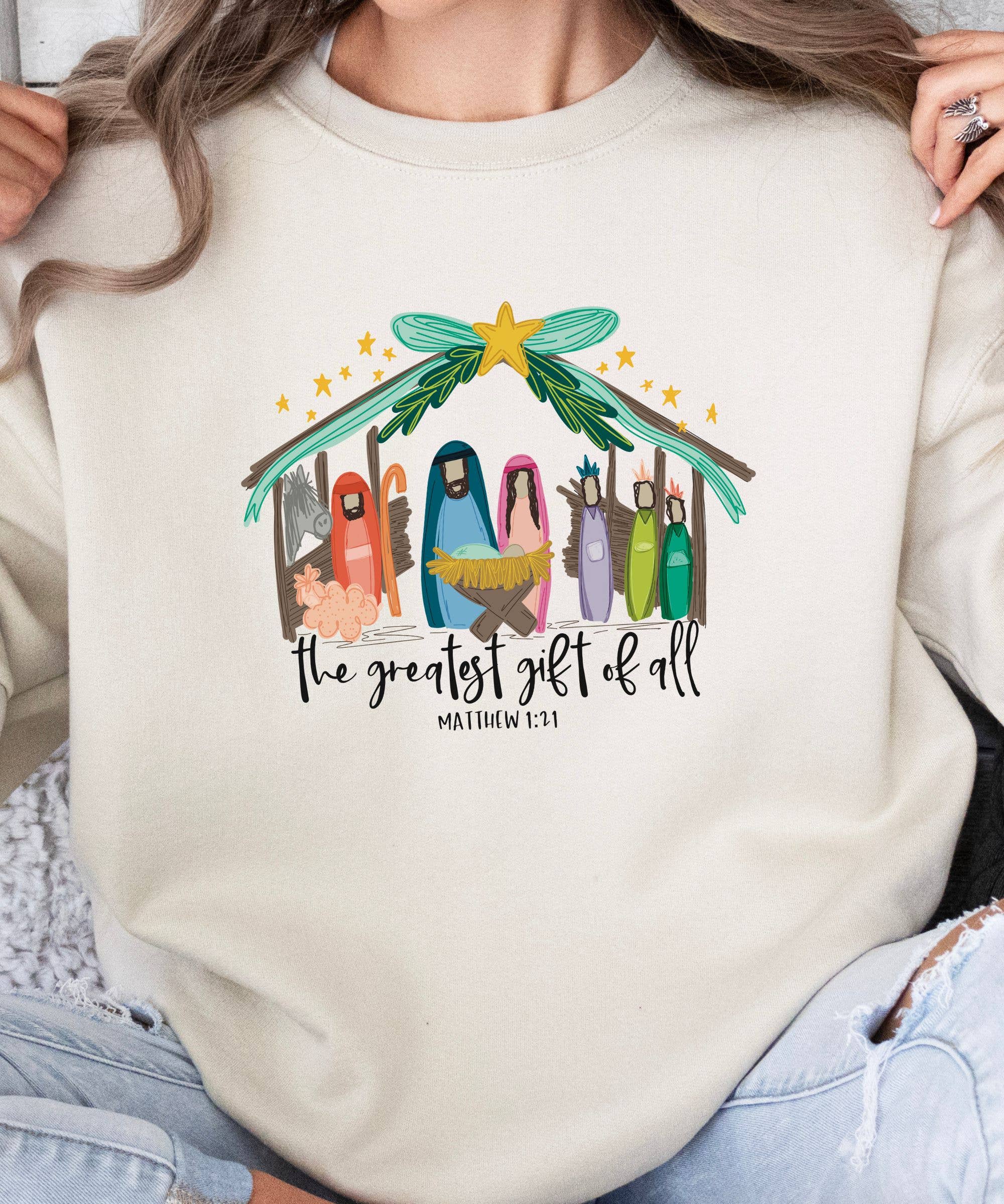 Midday USA - Wholesale Graphic Sweatshirt - Women's - Greatest Gift Of All Sweatshirt4