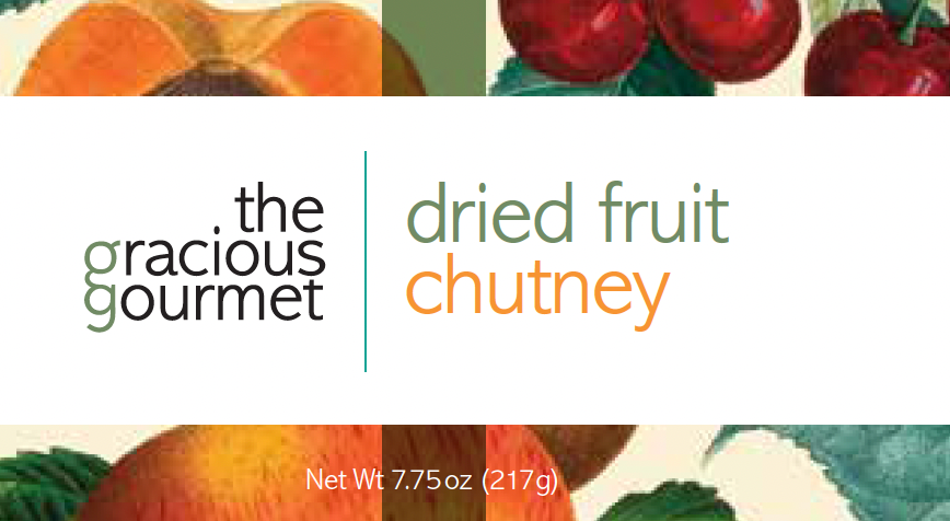 The Gracious Gourmet - Wholesale Chutney - Dried Fruit Chutney1