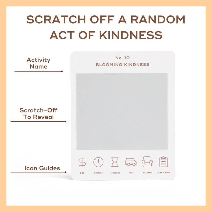 Reach International Outfitters - Wholesale Card Game - Kindness Bucket List3