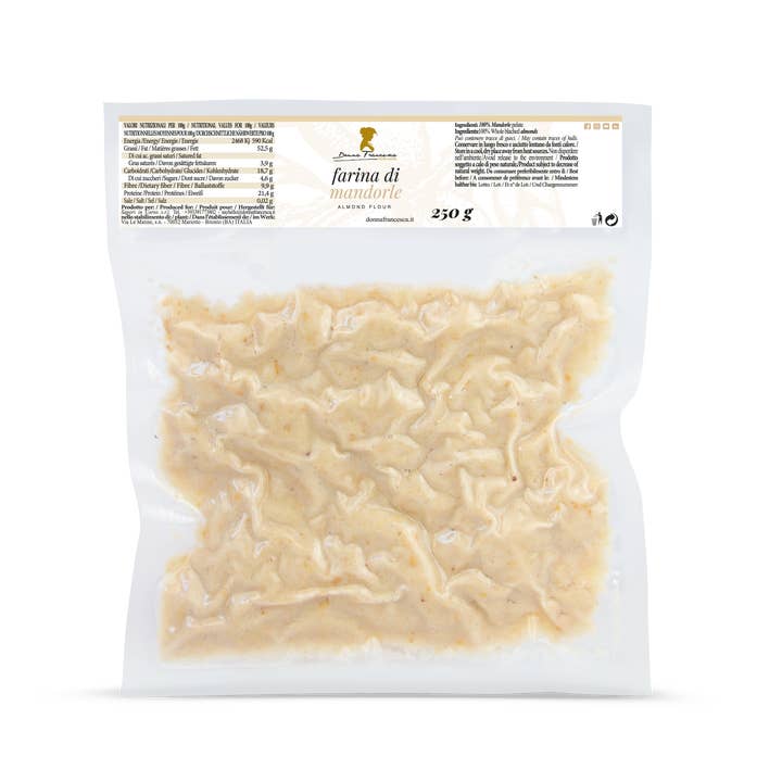 Donna Francesca - Wholesale Flour - Almond Flour 250 g - Made in Italy Premium Quality1