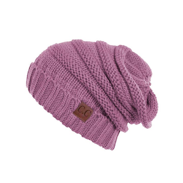 Truly Contagious - Vente Bonnet – femme - Bonnet CC Minimalist Slouch (HAT-100) (HAT-6242)11