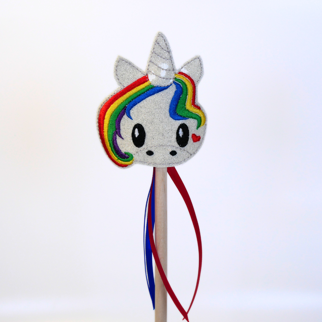 Varinha Varinha Brilhante Unicórnio Arco-Íris para venda a revendedores na Faire2