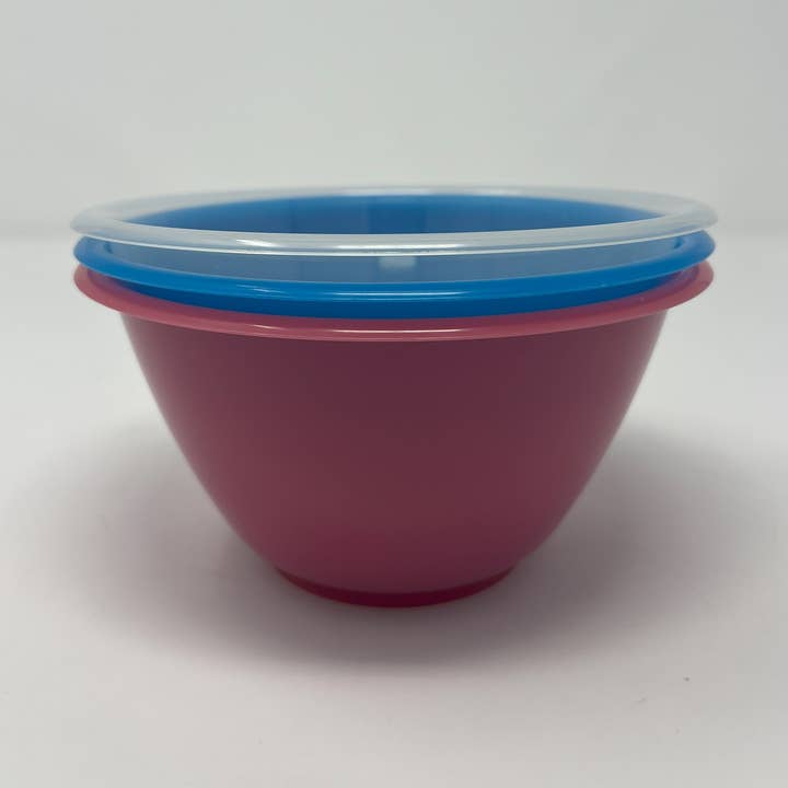 USA HomeMax - Wholesale Bowl - 3pc 975ml Cereal Bowl Plastic Assorted Colors0