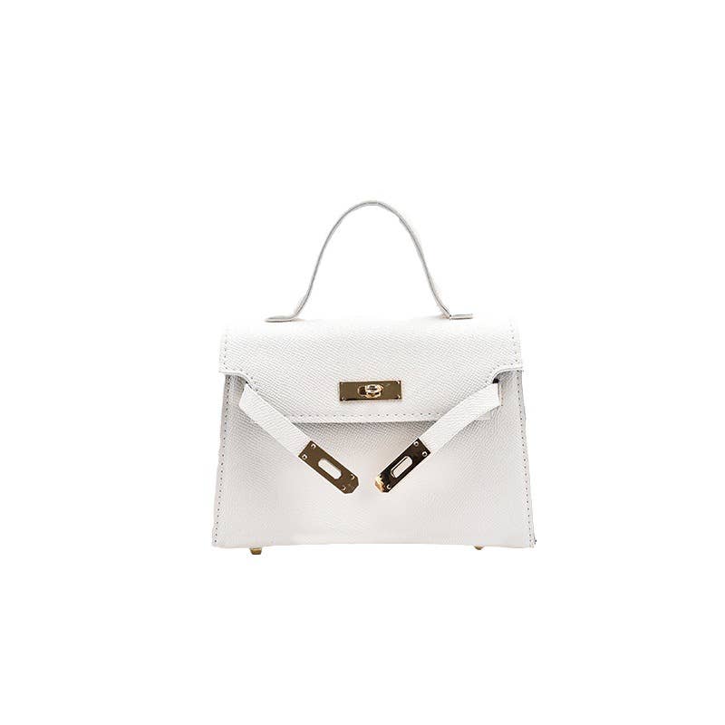 wandf – Engroshandel Crossbodytaske - Dame – PU Vertikal Firkantet Crossbody Taske med Låselukning Pendling7