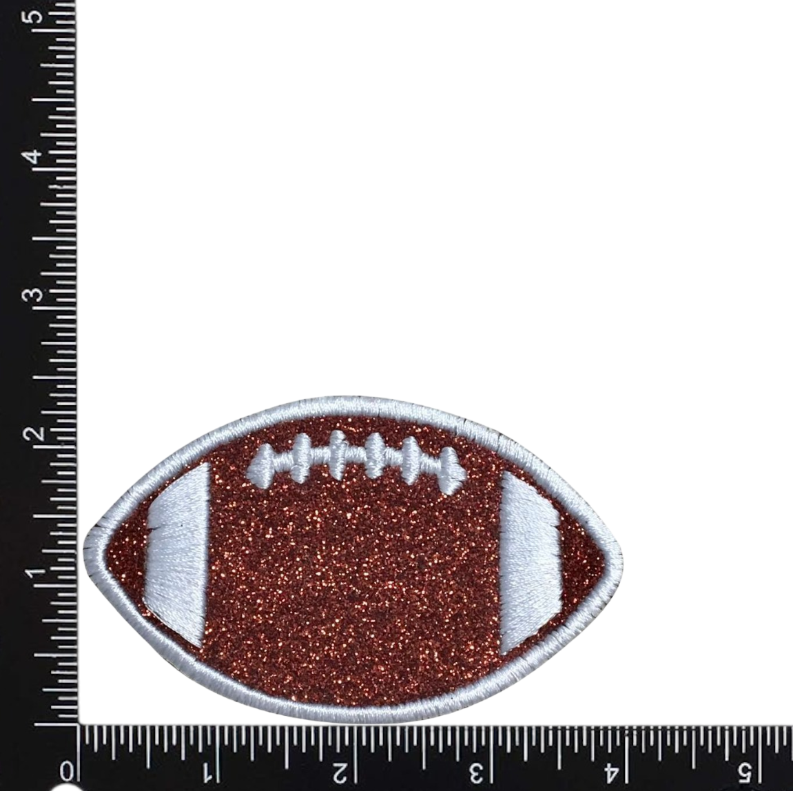 Wholesale Applique - Vente Écusson - Football - Paillettes Marron CHOIX DE TAILLE Patches Thermocollants4