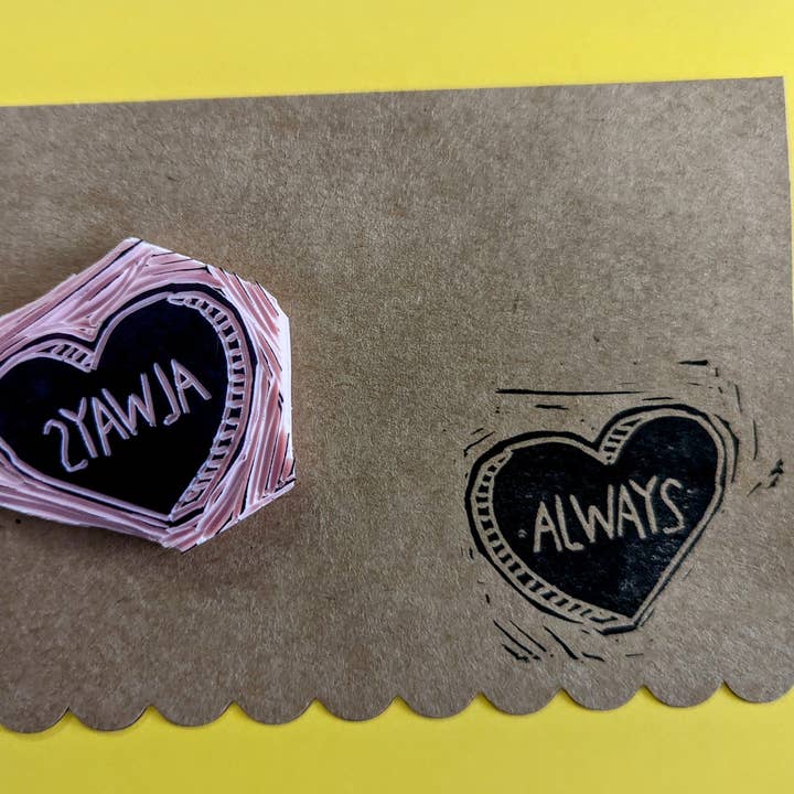 Altid Candy Heart enkelt kort & konvolut for engroshandel hos The Bookhive