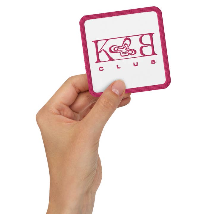 Embroidered Logo Patch for wholesale by Kickback Club