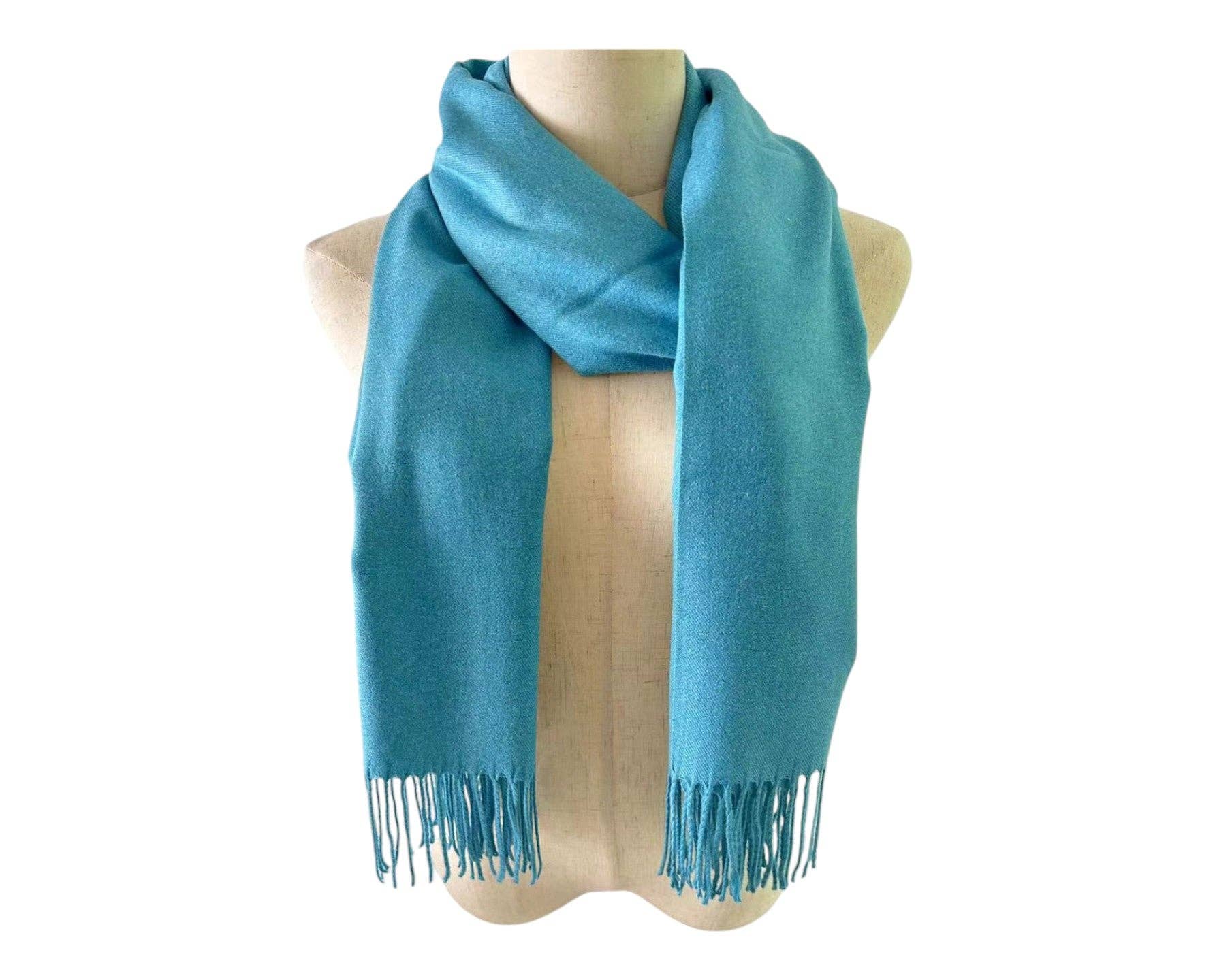 TAPA fashion – wholesale Scarf – Women's – Cashmere Feel Plain Scarves SCF4670 (12PC)22