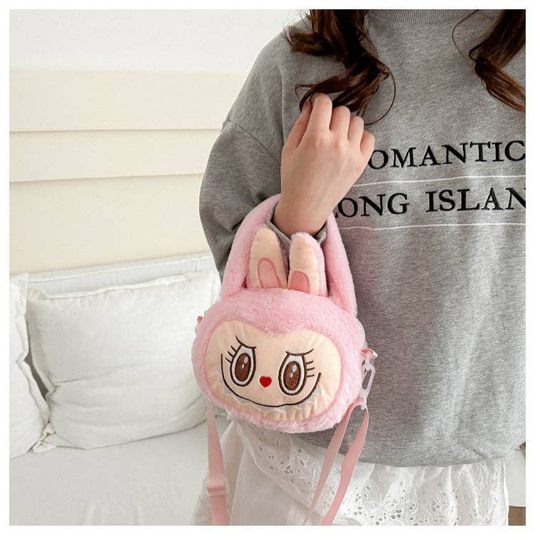 Little Trendy - Wholesale Crossbody Bag - Kids - Furry cute MONSTER handbag crossbody bag-sale10