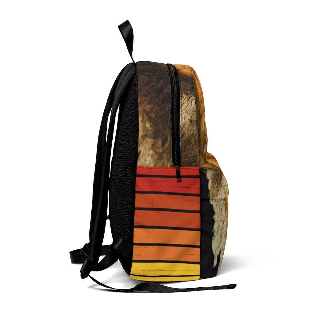 Watercolors by Joshy - Vendita all'ingrosso Zaino - Unisex - Lo zaino Bigfoot retrò Sunset di «Harry & The Henderson»2