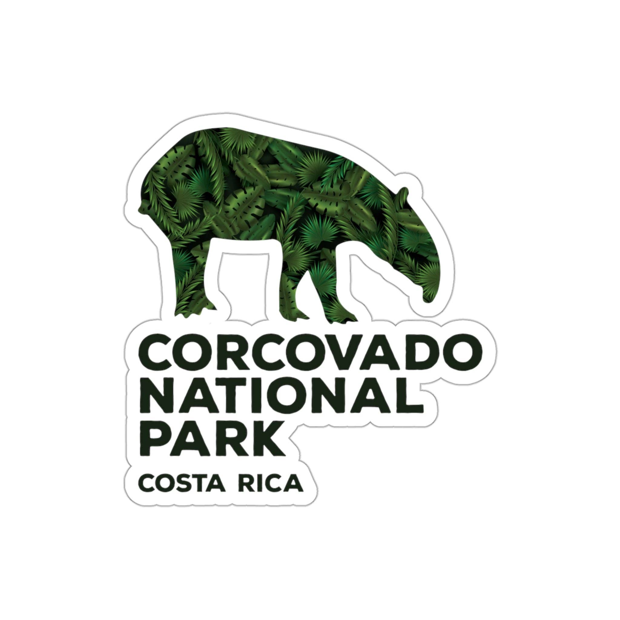 Trail Memories - Wholesale Sticker - Corcovado National Park - Costa Rica, Outdoor Sticker0