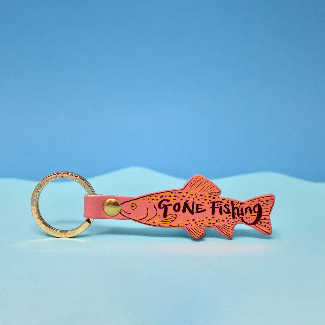 Ark Colour Design - Wholesale Keychain – Unisex - Gone Fishing Key Fob2