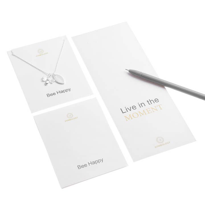 SYMBOLOGY JEWELLERY - Wholesale Pendant/Charm Necklace - Bee happy Necklace2