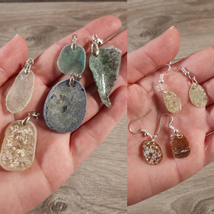 Keystone Crystals - Wholesale Individual Charm/Pendant - Roman Glass Jewelry Pendant or Earrings