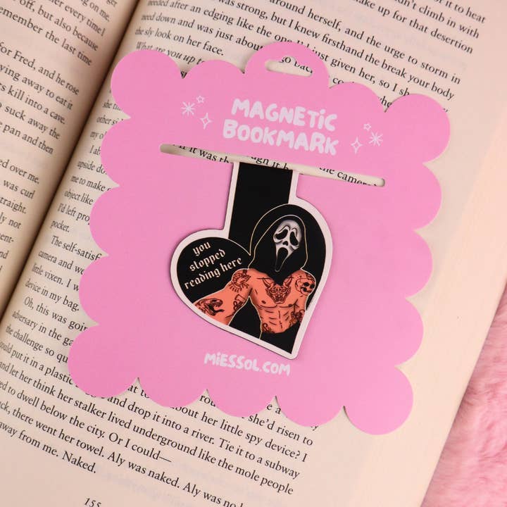 Miessol - Wholesale Bookmark - Masked Men Magnetic Bookmark for Dark Romance Readers