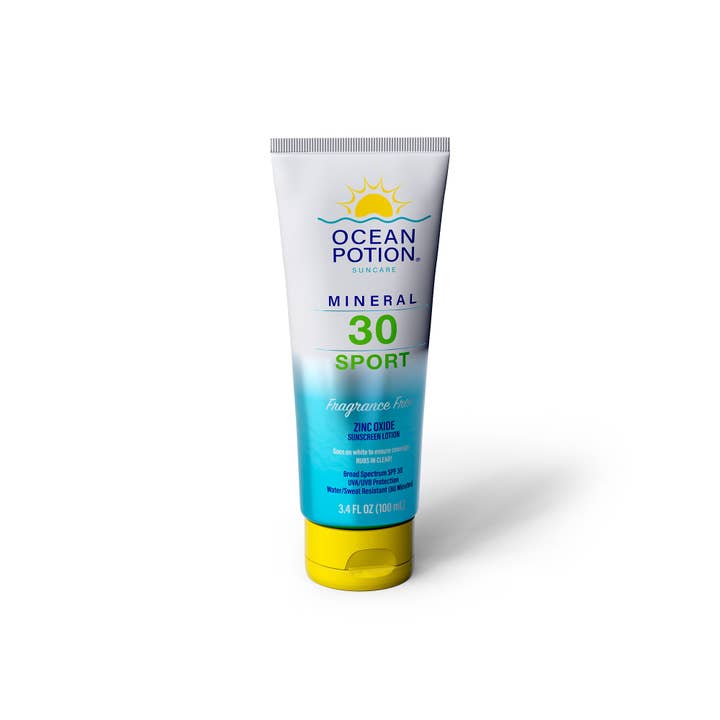 Ocean Potion Mineral SPF 30 Sport Essetial Sunscreen Lotion - 3.4oz for wholesale by Ocean Potion