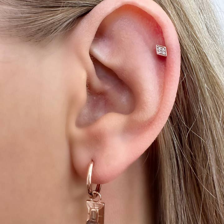 Delilah Huggie Øreringe for engroshandel hos Blush & Co