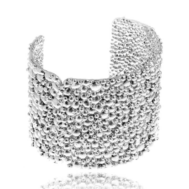 Pomegranate Maxi Bangle for wholesale by Sara Lubrano Gioielli Artigianali