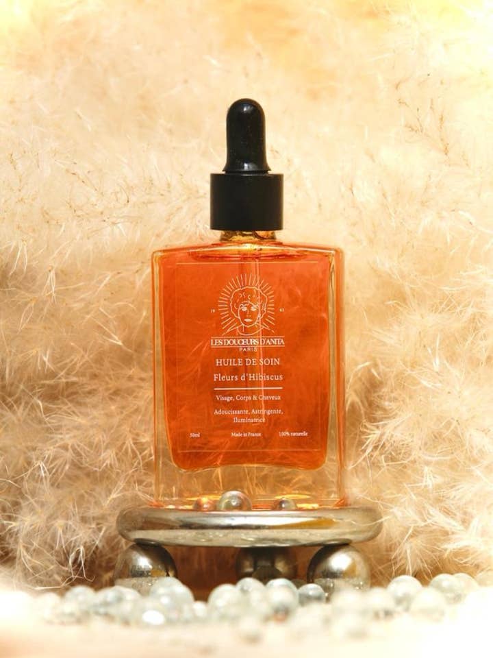 “Healthy Glow” Oil - Hibiscus Flowers for wholesale by Les Douceurs d’Anita