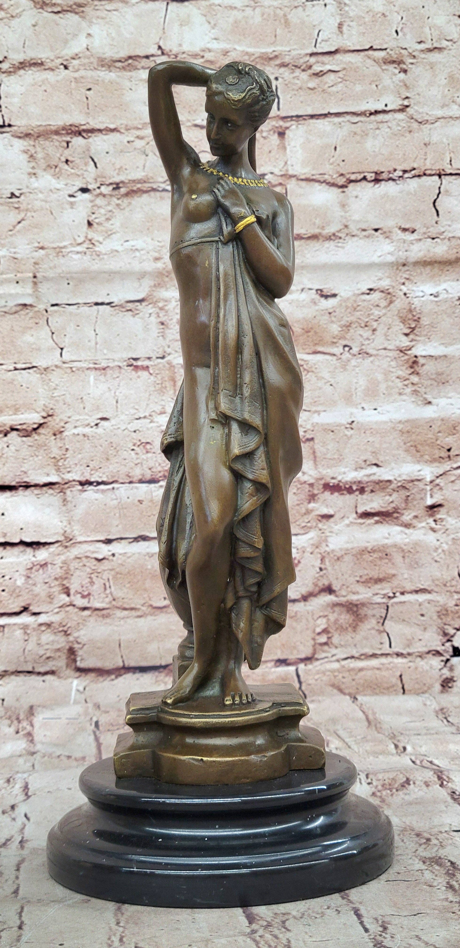 Bronzhaus - Wholesale Sculpture - PHRYNE by Pradier - Hot Cast Bronze Antique Reproduction Sculpture Statue Nude Figure2