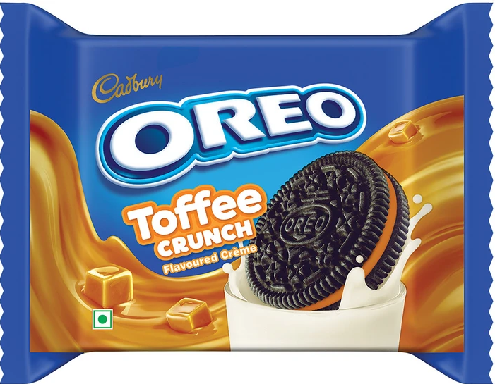 iSweet.ca - Wholesale Cookie - (S2-02) INDIA - Oreo - Toffee Crunch 255g (3 x 85g) x 1 Unit0