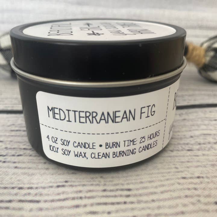 Clever Cow Candle Co - Wholesale Travel Candles - CO Flag Mountains Souvenir Gift Soy Wax Candle Tin 2