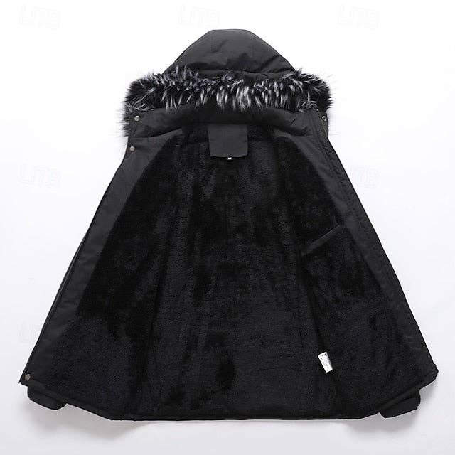 Ecovear - Wholesale Jacket - Men's - Mens Outdoor Polyester Fleece Hoodie Jacket4